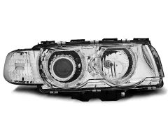 Lampy przednie ANGEL EYES CHROME BMW E38 09.98-07.01 największy sklep tuningowy w Polsce!