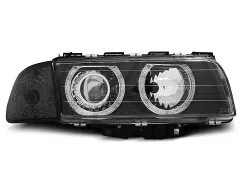 Lampy przednie ANGEL EYES BLACK BMW E38 06.94-08.98 największy sklep tuningowy w Polsce!