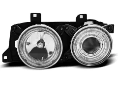 Lampy przednie ANGEL EYES CHROME BMW E32/E34 największy sklep tuningowy w Polsce!
