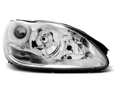 Lampy przednie CHROME MERCEDES W220 S-KLASA 09.98-05.05 największy sklep tuningowy w Polsce!