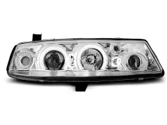 Lampy przednie OPEL CALIBRA 09.90-06.97 ANGEL EYES CHROME największy sklep tuningowy w Polsce!