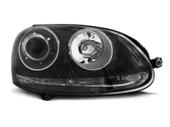 Lampy przednie SPORT BLACK VW GOLF 5 10.03-09 największy sklep tuningowy w Polsce!