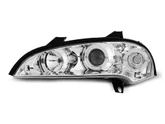 Lampy przednie OPEL TIGRA 09.94-12.00 ANGEL EYES CHROME największy sklep tuningowy w Polsce!