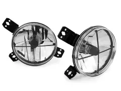 Lampy przednie CHROME VW GOLF 1 05.74-07.83 największy sklep tuningowy w Polsce!