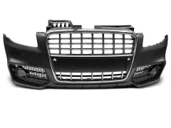 Przedni zderzak SPORT CHROME BLACK PDC AUDI A4 04-08 największy sklep tuningowy w Polsce!