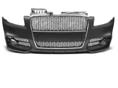 Przedni zderzak SPORT CHROME BLACK AUDI A4 04-08 największy sklep tuningowy w Polsce!