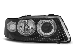 Lampy przednie ANGEL EYES BLACK AUDI A3 09.00-05.03 największy sklep tuningowy w Polsce!