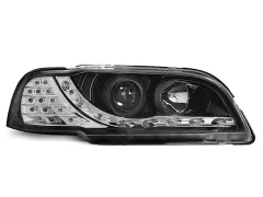 Lampy przednie VOLVO S40/V40 02.96-04.00 (+DRL) BLACK największy sklep tuningowy w Polsce!