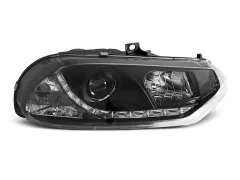 Lampy przednie ALFA ROMEO 156 10.97-06.03 (+DRL) BLACK największy sklep tuningowy w Polsce!