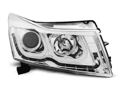 Lampy przednie CHEVROLET CRUZE 09-12 TUBE LIGHT CHROME największy sklep tuningowy w Polsce!