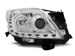 Lampy przednie TOYOTA LAND CRUISER 150 09-13 TUBE LIGHT CHROME największy sklep tuningowy w Polsce!