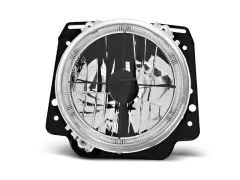 Lampy przednie ANGEL EYES CHROME VW GOLF II 2 08.83-08.91 największy sklep tuningowy w Polsce!