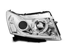 Lampy przednie CHEVROLET CRUZE 09-12 TUBE LIGHT CHROME największy sklep tuningowy w Polsce!