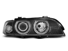 Lampy przednie ANGEL EYES BLACK BMW E39 09.95-06.03 największy sklep tuningowy w Polsce!