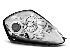 Lampy przednie MITSUBISHI ECLIPSE D50 00-05 ANGEL EYES CHROME