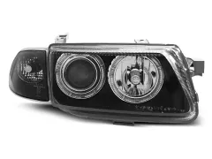 Lampy przednie OPEL ASTRA F 09.94-08.97 ANGEL EYES BLACK największy sklep tuningowy w Polsce!