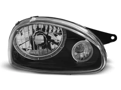 Lampy przednie OPEL CORSA B 02.93-10.00 ANGEL EYES BLACK