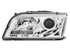 Lampy przednie VOLVO S40/V40 02.96-12.03 (+DRL) CHROME największy sklep tuningowy w Polsce!