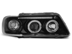 Lampy przednie ANGEL EYES BLACK AUDI A3 8L 08.96-08.00