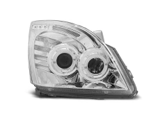 Lampy przednie TOYOTA LAND CRUISER 120 03-09 ANGEL EYES CHROME