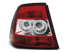 Lampy tylne OPEL VECTRA B 11.95-12.98 RED WHITE największy sklep tuningowy w Polsce!