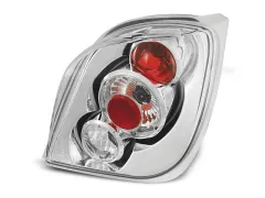 Lampy tylne FORD FIESTA MK3 04.89-09.95 CHROME największy sklep tuningowy w Polsce!