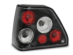 Lampy tylne BLACK VW GOLF 2 08.83-08.91