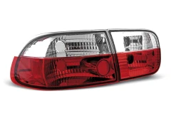 Lampy tylne HONDA CIVIC 09.91-08.95 2D/4D RED WHITE