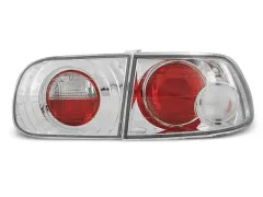 Lampy tylne HONDA CIVIC 09.91-08.95 3D CHROME największy sklep tuningowy w Polsce!