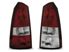 Lampy tylne FORD FOCUS 1 10.98-10.04 TOURNIER RED WHITE największy sklep tuningowy w Polsce!
