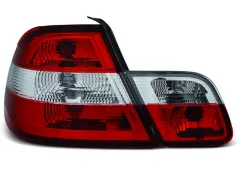 Lampy tylne RED WHITE BMW E46 04.99-03.03 COUPE największy sklep tuningowy w Polsce!
