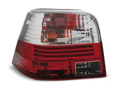 Lampy tylne RED WHITE VW GOLF 4 09.97-09.03 największy sklep tuningowy w Polsce!