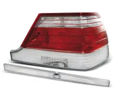 Lampy tylne RED WHITE MERCEDES W140 95-10.98 największy sklep tuningowy w Polsce!