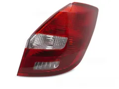 Lampa tylna prawa RED WHITE TYC SKODA FABIA 07-14 największy sklep tuningowy w Polsce!