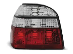 Lampy tylne RED WHITE VW GOLF 3 09.91-08.97 RED WHITE największy sklep tuningowy w Polsce!