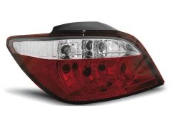 Lampy tylne PEUGEOT 307 04.01-07 RED WHITE