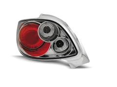 Lampy tylne PEUGEOT 206 CC 10.98- CHROME