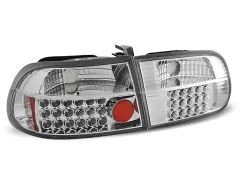 Lampy tylne LED HONDA CIVIC 09.91-08.95 3D CHROME LED największy sklep tuningowy w Polsce!