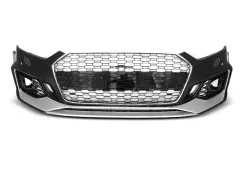 Przedni zderzak SPORT CHROME SILVER PDC AUDI A5 16-19 największy sklep tuningowy w Polsce!