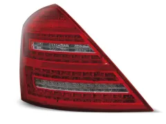 Lampy tylne LED RED WHITE MERCEDES W221 S-KLASA 05-09 największy sklep tuningowy w Polsce!
