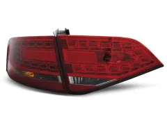 Lampy tylne LED RED SMOKE AUDI A4 B8 08-11 SEDAN największy sklep tuningowy w Polsce!