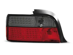 Lampy tylne LED RED SMOKE BMW E36 12.90-08.99 COUPE największy sklep tuningowy w Polsce!