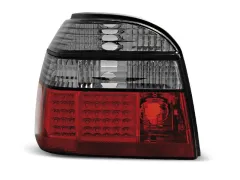 Lampy tylne LED RED SMOKE VW GOLF 3 09.91-08.97 największy sklep tuningowy w Polsce!