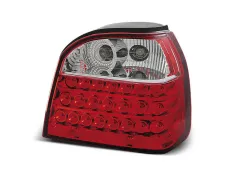 Lampy tylne LED RED WHITE VW GOLF 3 09.91-08.97 największy sklep tuningowy w Polsce!