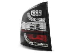 Lampy tylne LED BLACK SKODA OCTAVIA II KOMBI 04-12