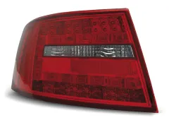Lampy tylne LED RED WHITE AUDI A6 C6 SEDAN 04.04-08 największy sklep tuningowy w Polsce!