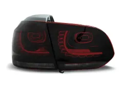 Lampy tylne LED RED SMOKE VW GOLF 6 10.08-12 największy sklep tuningowy w Polsce!