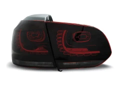 Lampy tylne LED RED SMOKE VW GOLF 6 10.08-12