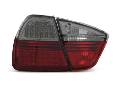 Lampy tylne LED RED SMOKE fitsBMW E90 03.05-08.08 największy sklep tuningowy w Polsce!