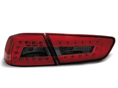 Lampy tylne LED MITSUBISHI LANCER 8 SEDAN 08-11 RED SMOKE LED